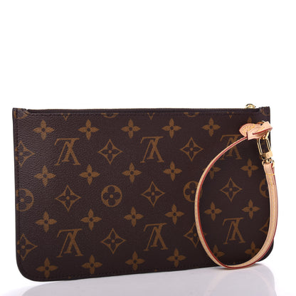 Louis Vuitton Monogram Neverfull MM GM Pochette 3 of 6