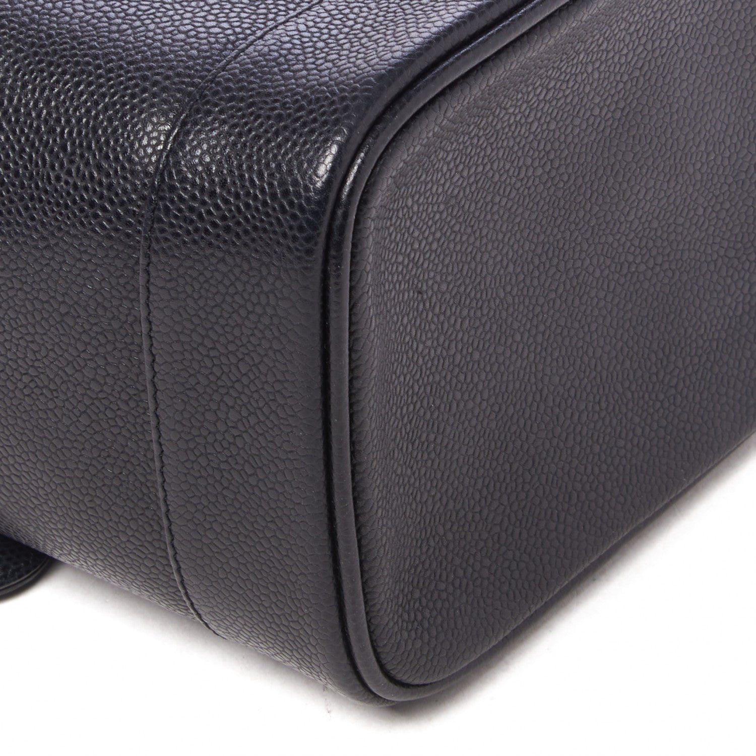 Chanel Caviar Cosmetic Vanity Bag Black 6 of 10