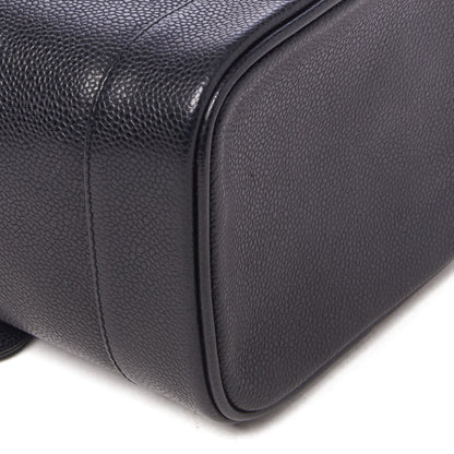 Chanel Caviar Cosmetic Vanity Bag Black 6 of 10