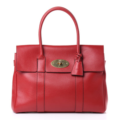 Mulberry Classic Grain Bayswater Scarlet 1 of 4