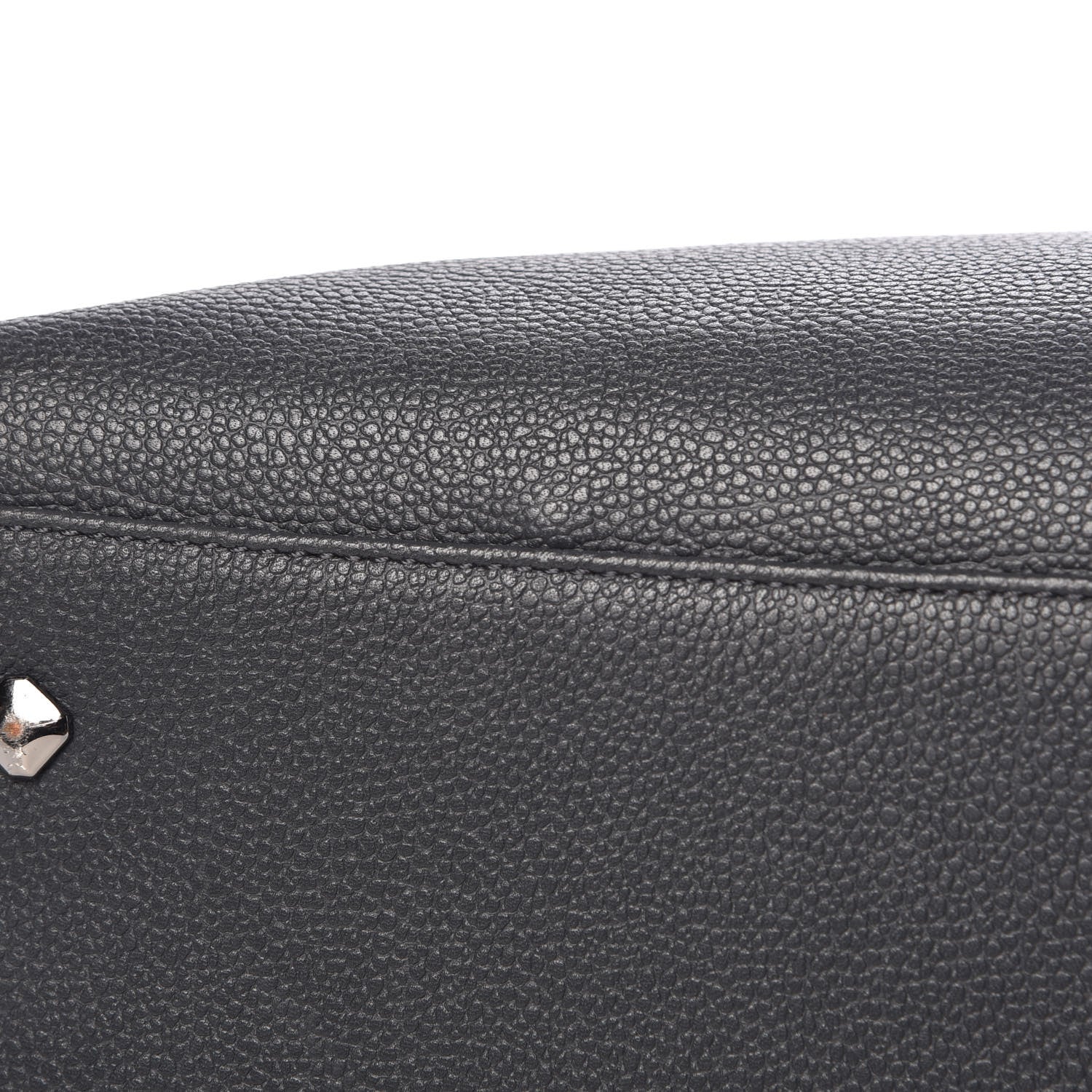 MCM Calfskin Weekender Bag Phantom Grey 11 of 19