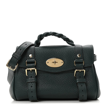 Mulberry Heavy Grain Mini Alexa Mulberry Green 1 of 9