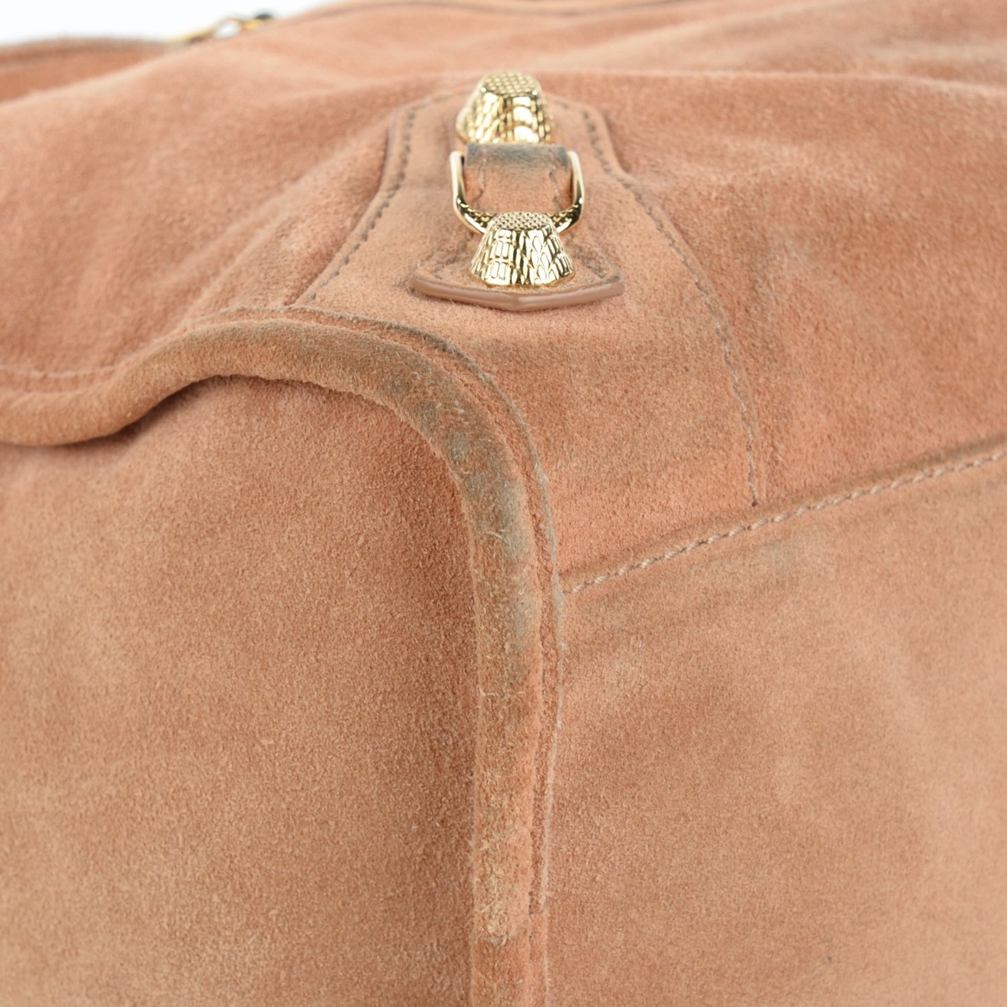 Baby Daim Suede Giant 12 Gold Hardware City Vieux Rose