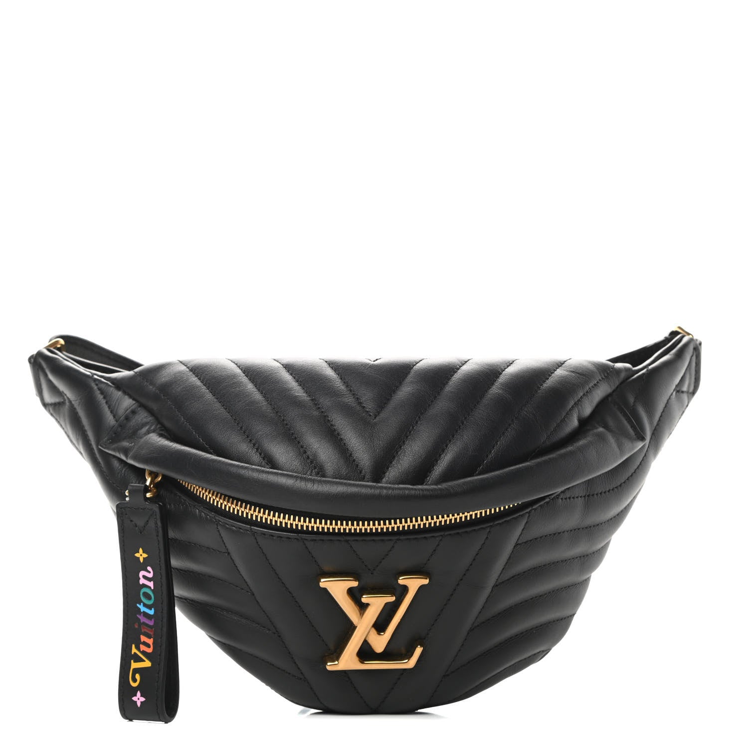 Louis Vuitton Monogram New Wave Bumbag Black 1 of 12