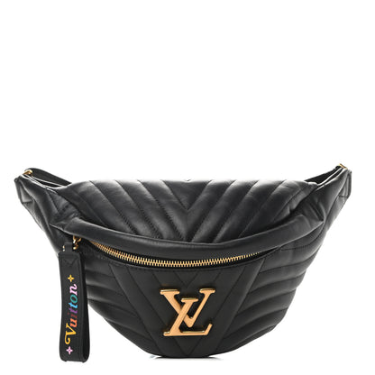 Louis Vuitton Monogram New Wave Bumbag Black 1 of 12