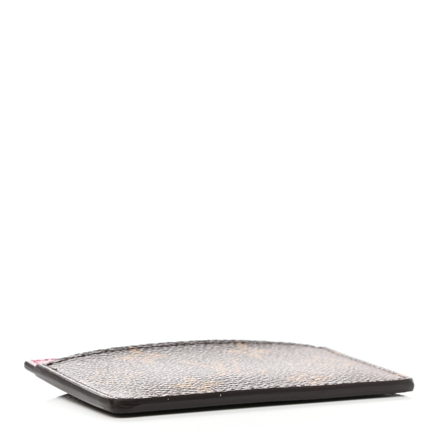 Monogram Card Holder Fuchsia