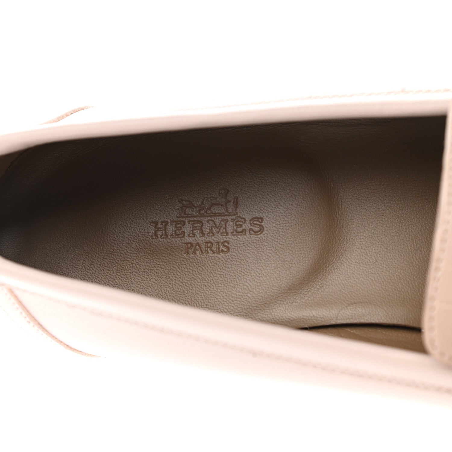 Hermes Calfskin Matte Niloticus Crocodile Paris Loafers 39 Rose Petale 6 of 8