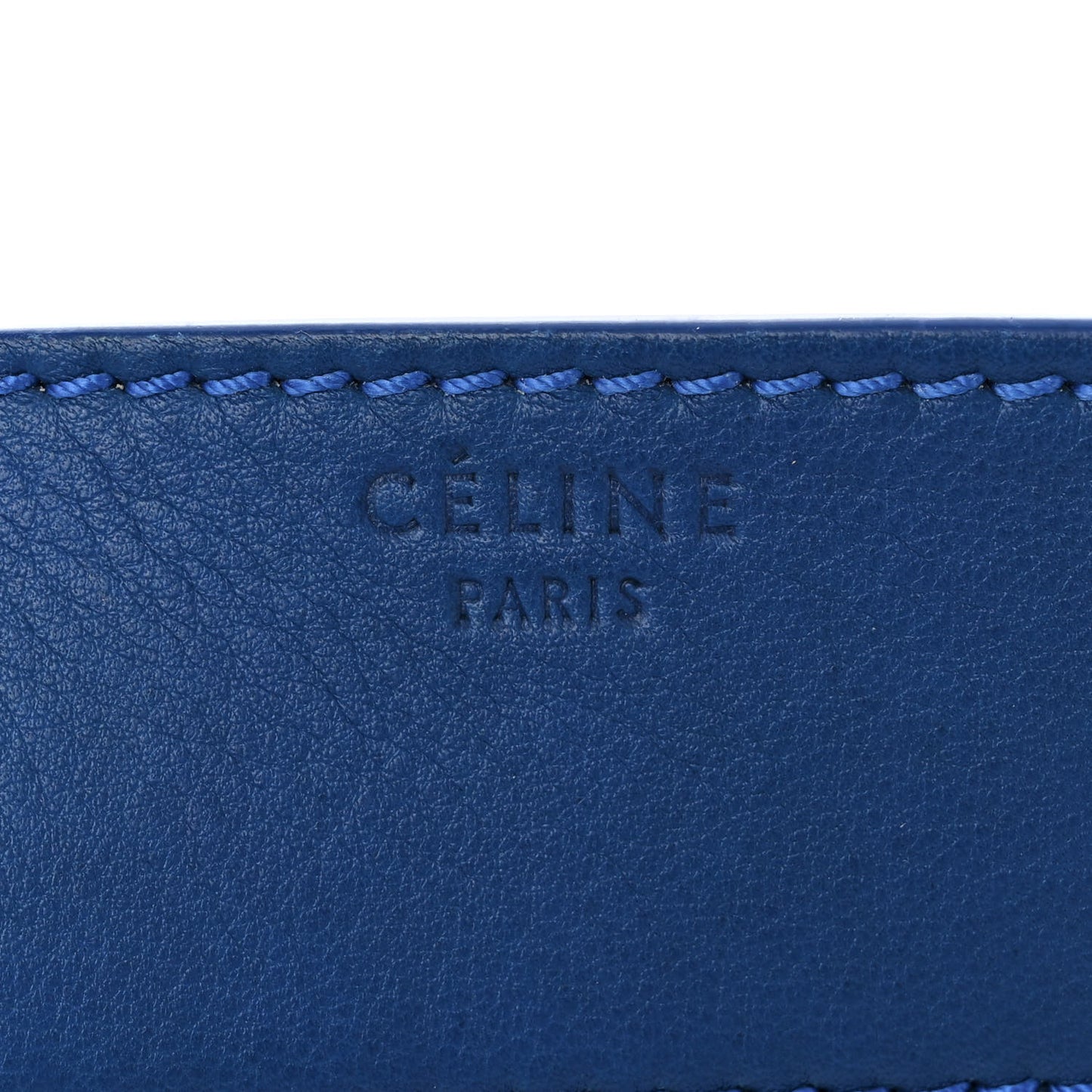 Supple Calfskin Medium Phantom Luggage Royal Blue