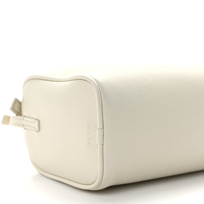The Row Grained Calfskin 90's Bag Ivory 8 of 11