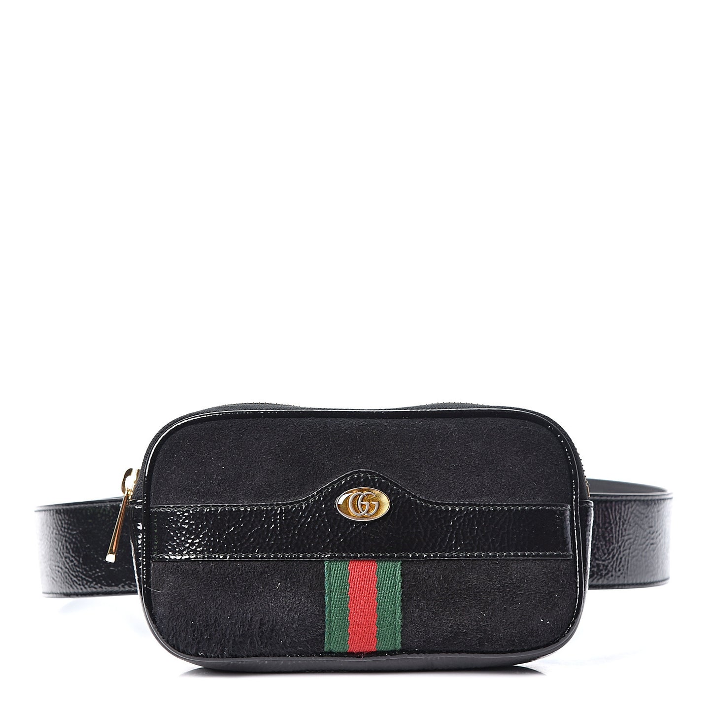 Suede Patent Ophidia Belted iPhone Case 95 38 Black