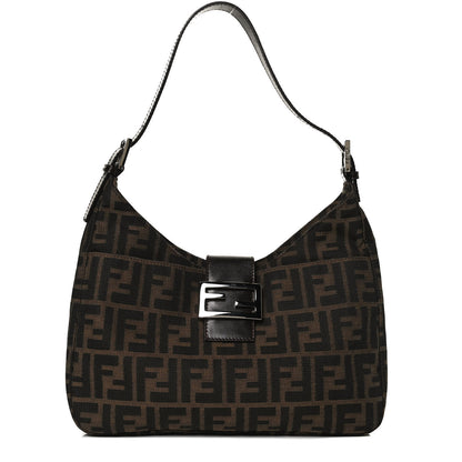 Fendi Zucca Hobo Tobacco 1 of 15