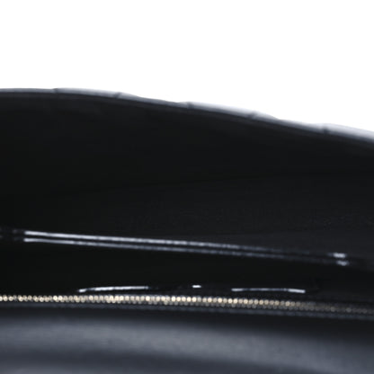 Alexander McQueen Lambskin Quilted Graffiti Knuckle Shoulder Bag Black 5 of 10