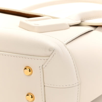 Bottega Veneta French Calfskin Maxi Intrecciato Small Arco Bianco 10 of 15