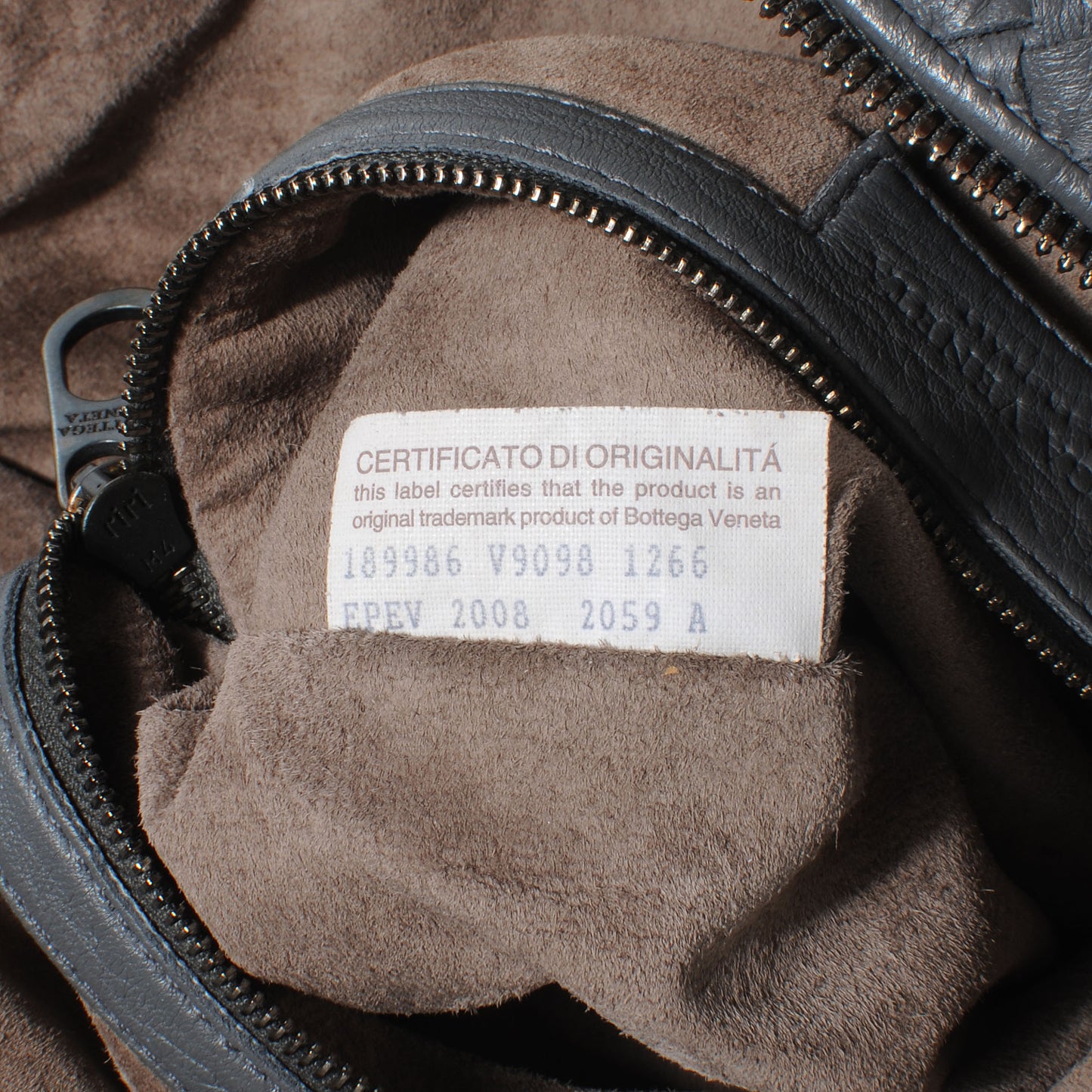 Cervo Intrecciato Caiman Shoulder Bag