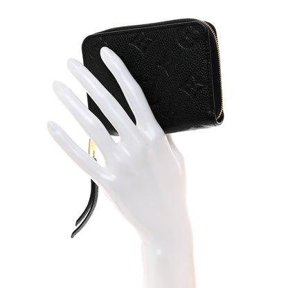 Louis Vuitton Empreinte Zippy Coin Purse Black 2 of 6