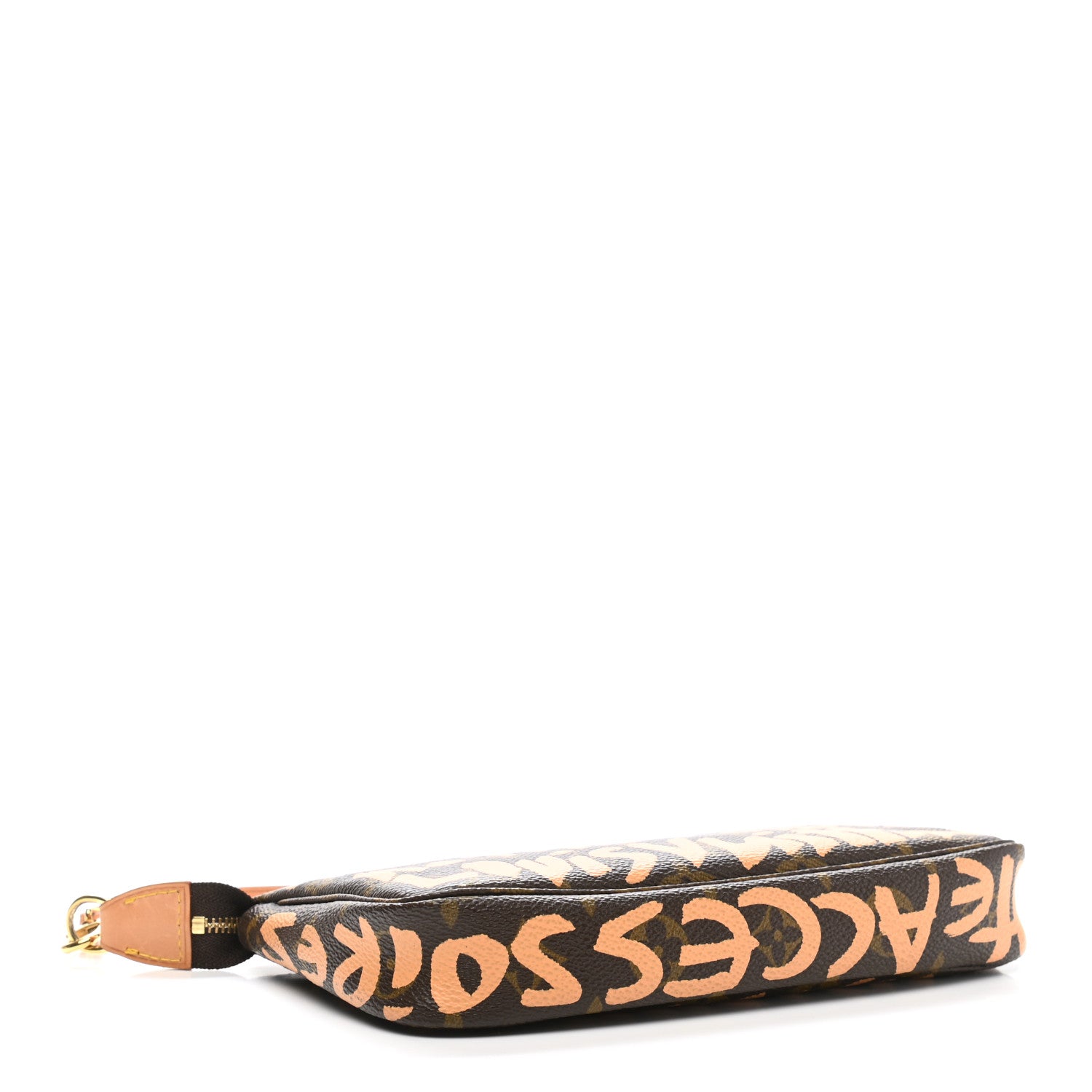 Louis Vuitton Monogram Graffiti Pochette Accessories Peach 4 of 10