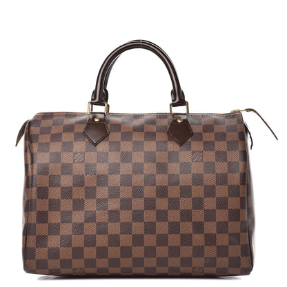 Louis Vuitton Damier Ebene Speedy 30 1 of 13
