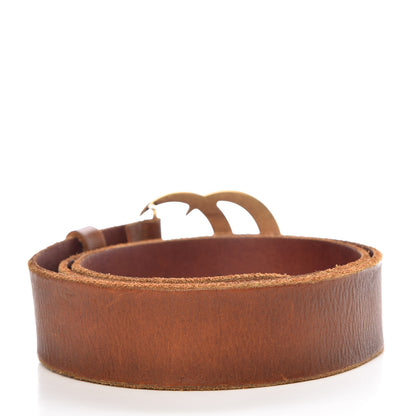 Gucci Faded Calfskin Double G 40mm Belt 90 36 Cuir 4 of 15