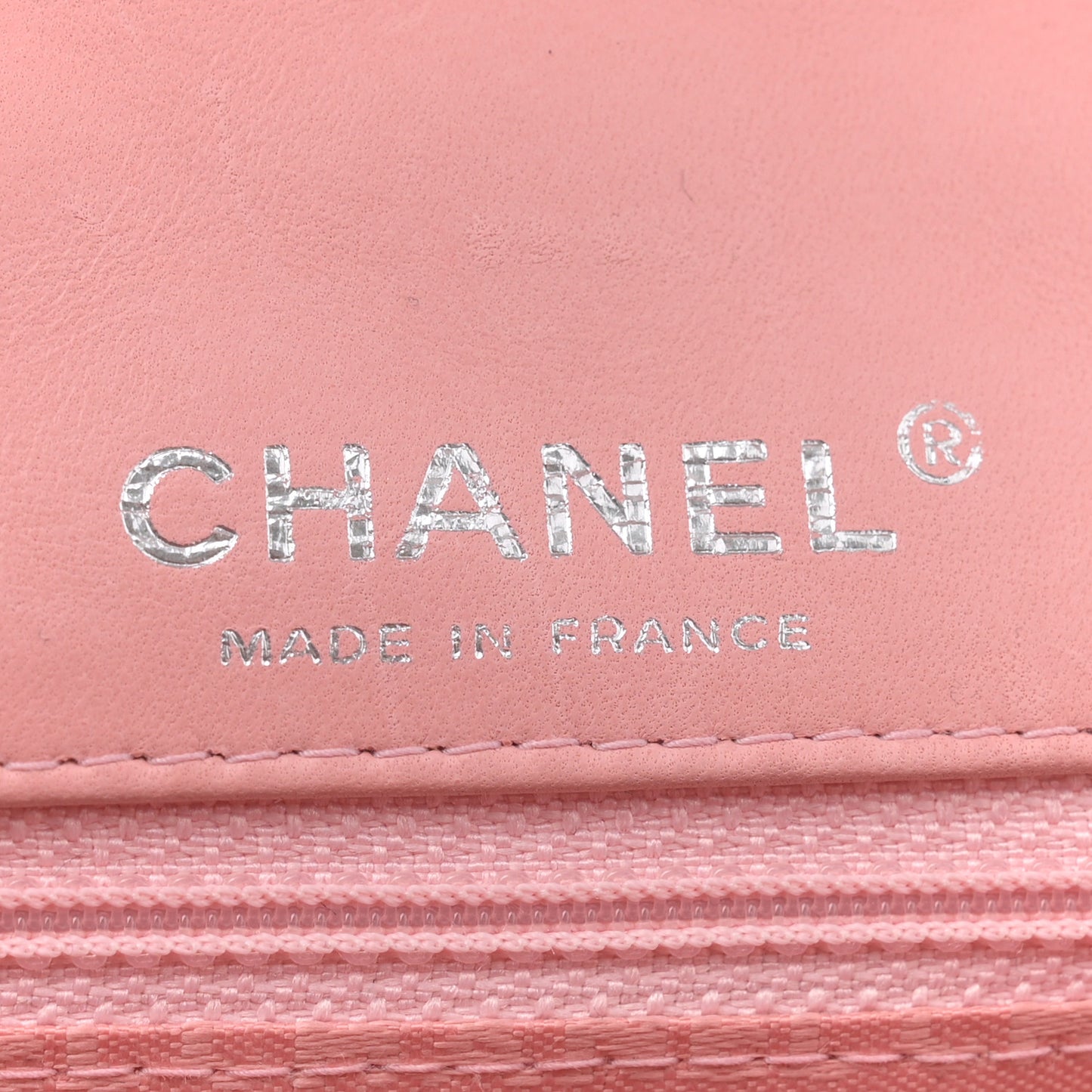 Lambskin Medium Heart Valentine Flap Pink