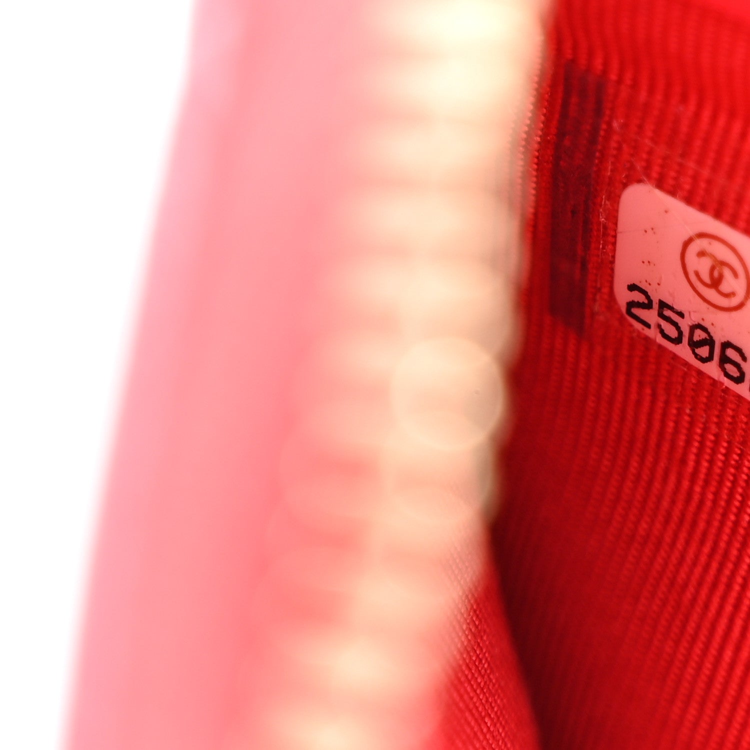 Chanel Lambskin Quilted Large Gusset Zip Around Wallet Dark Pink 8 of 14