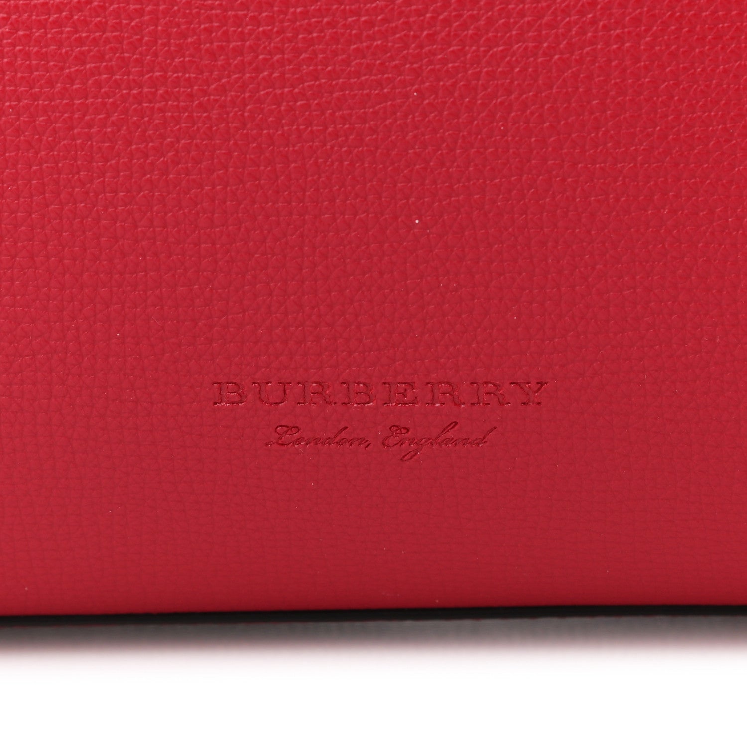 Burberry Haymarket Check Medium Reversible Tote Red 10 of 18