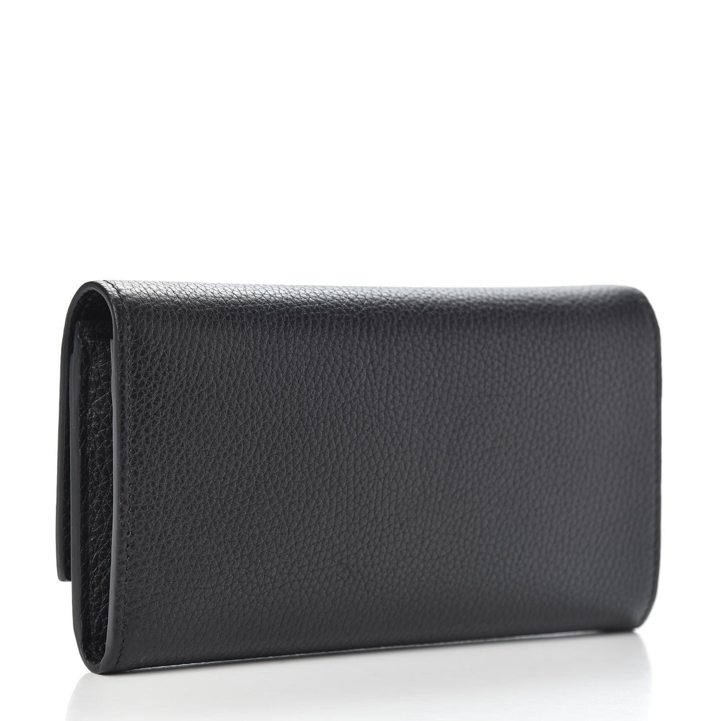 Calfskin Animalier Continental Wallet Black