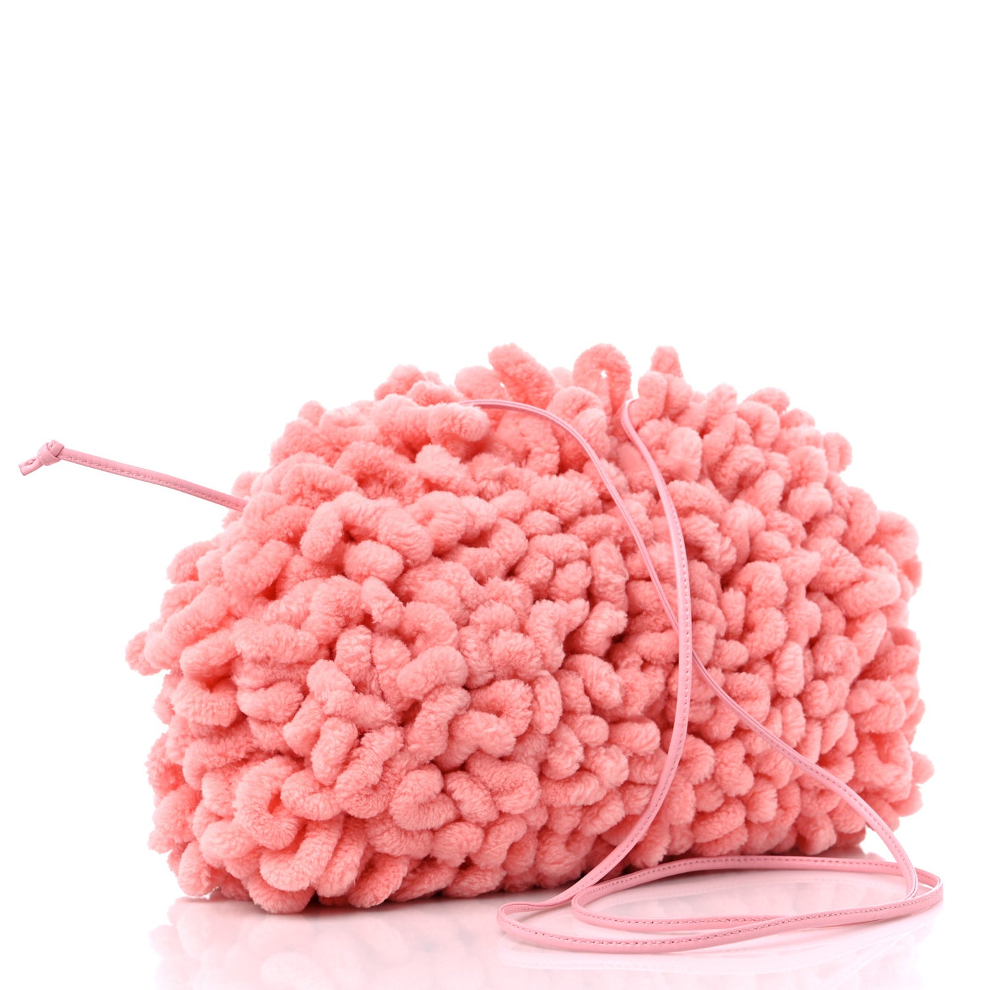 Chenille The Mini Pouch Pink