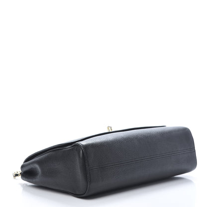 Mulberry Glossy Goatskin Medium Lily Black 4 of 11