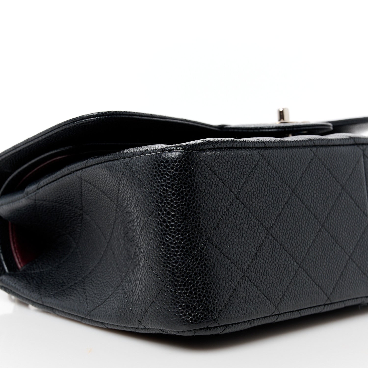 Chanel Caviar Quilted Jumbo Double Flap Black 10 of 11