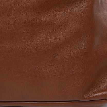 Gucci Calfskin Large Horsebit Chain Hobo Brown 10 of 11