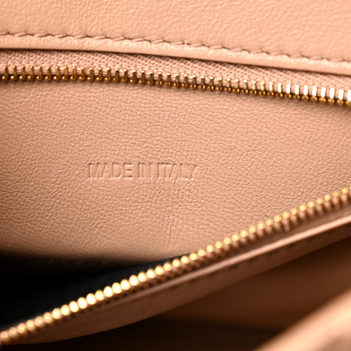 Grained Calfskin Small Hourglass Top Handle Bag Nude Beige