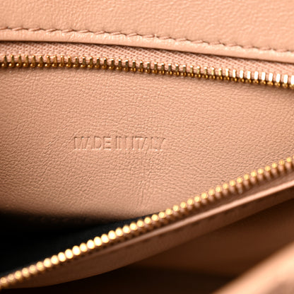 Balenciaga Grained Calfskin Small Hourglass Top Handle Bag Nude Beige 7 of 10
