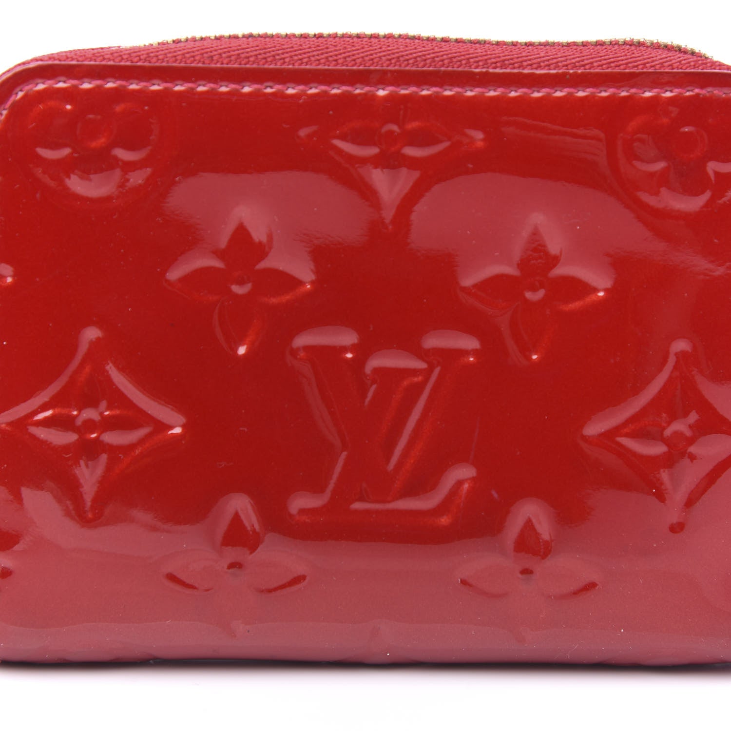 Louis Vuitton Vernis Zippy Coin Purse Cherry 7 of 7