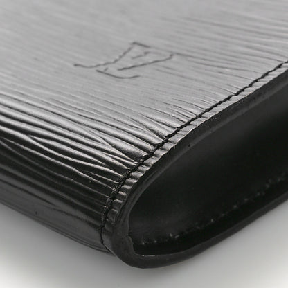 Louis Vuitton Epi Pochette Accessories 24 Black 10 of 10