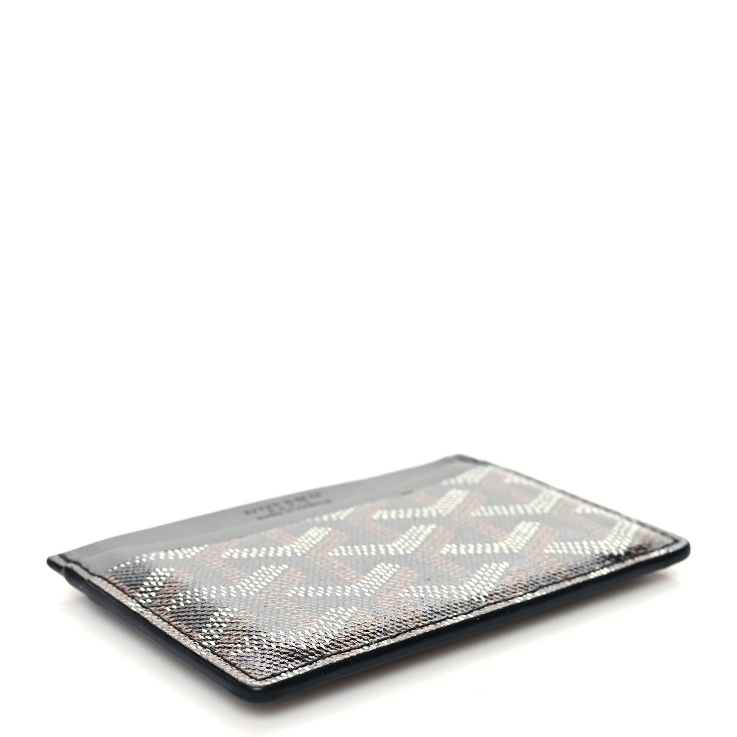 Goyard Goyardine Saint Sulpice Card Holder Black 4 of 7