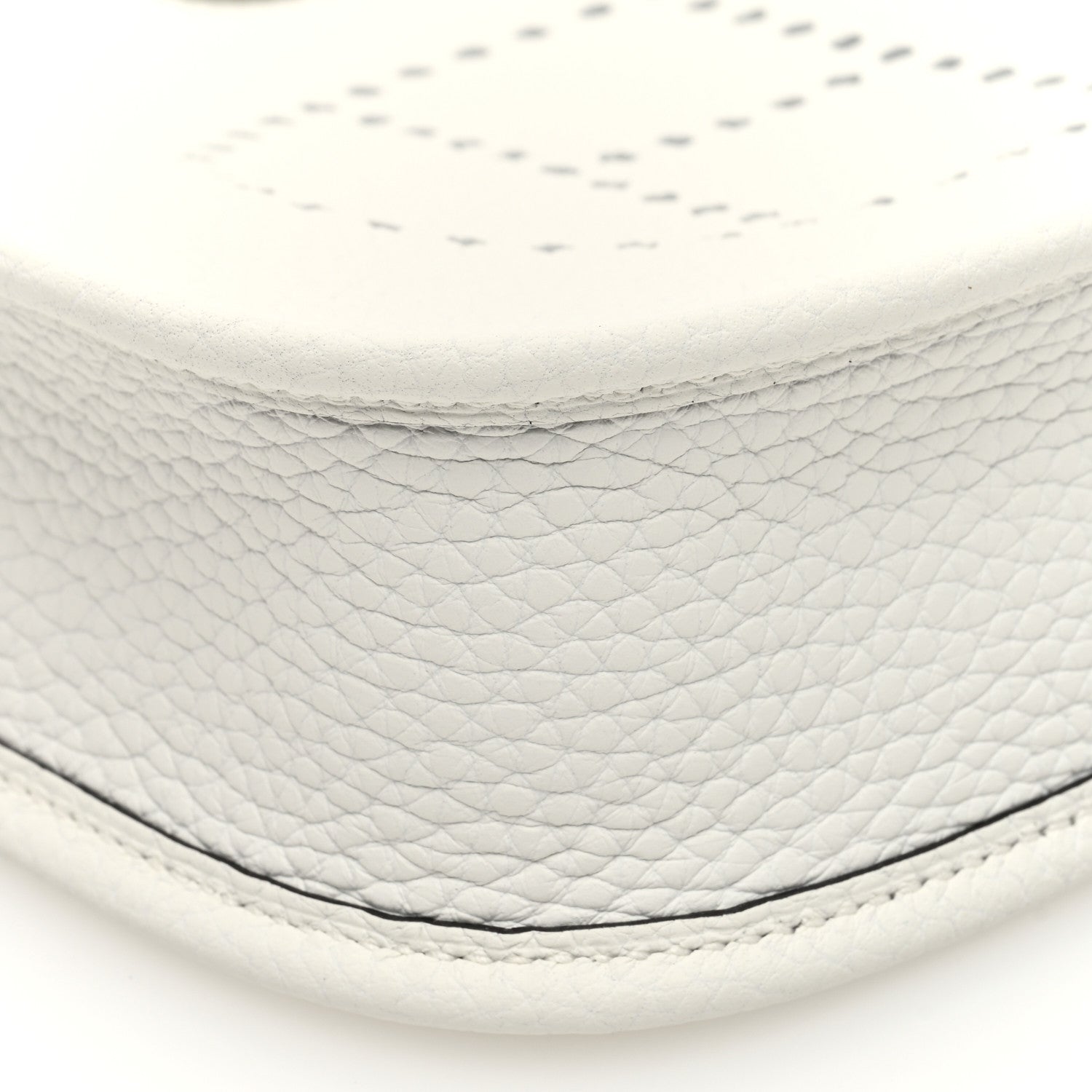 Hermes Taurillon Clemence Amazone Evelyne TPM New White 9 of 11