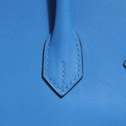 Hermes Swift Birkin 25 Bleu Paradis 15 of 21