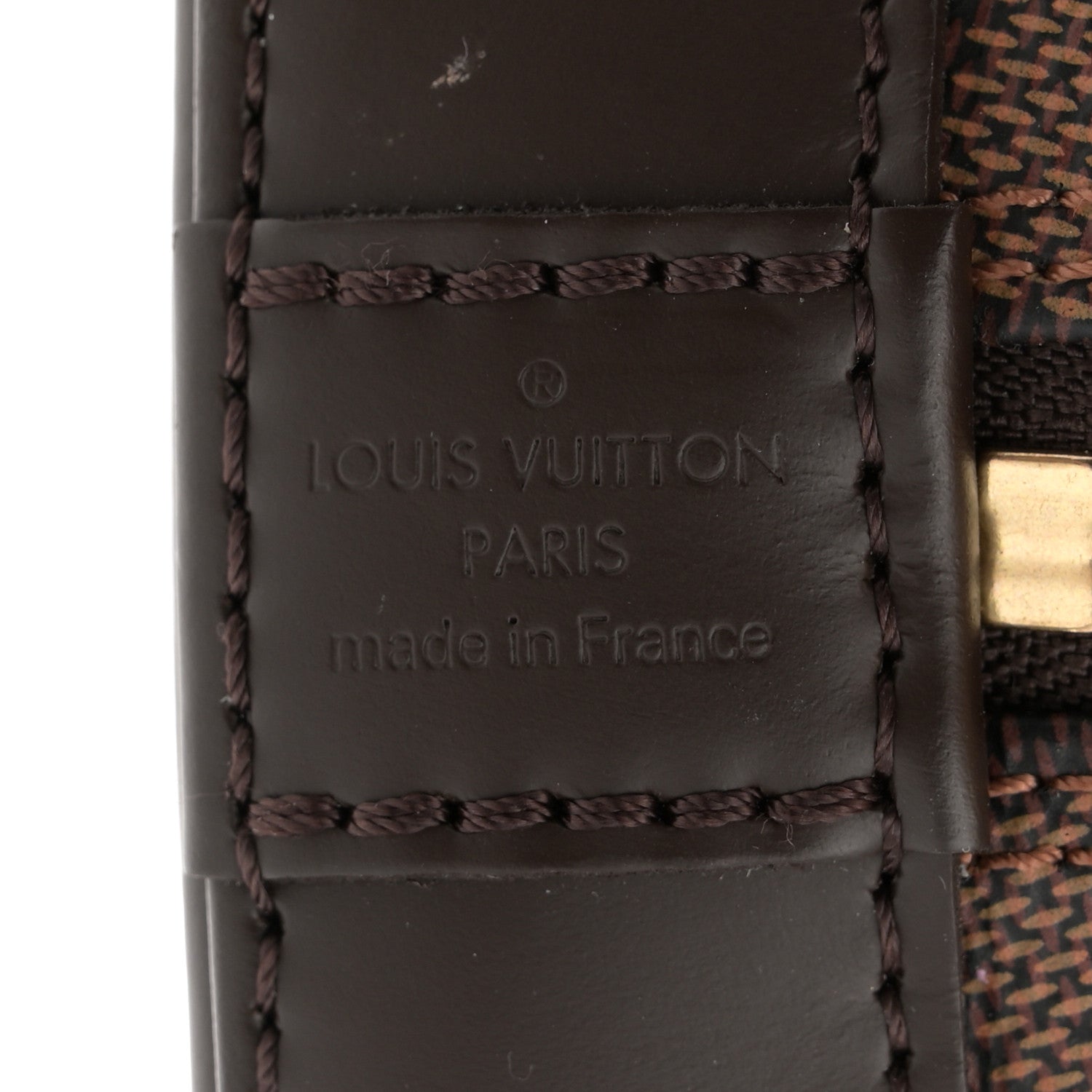 Louis Vuitton Damier Ebene Alma BB 6 of 13