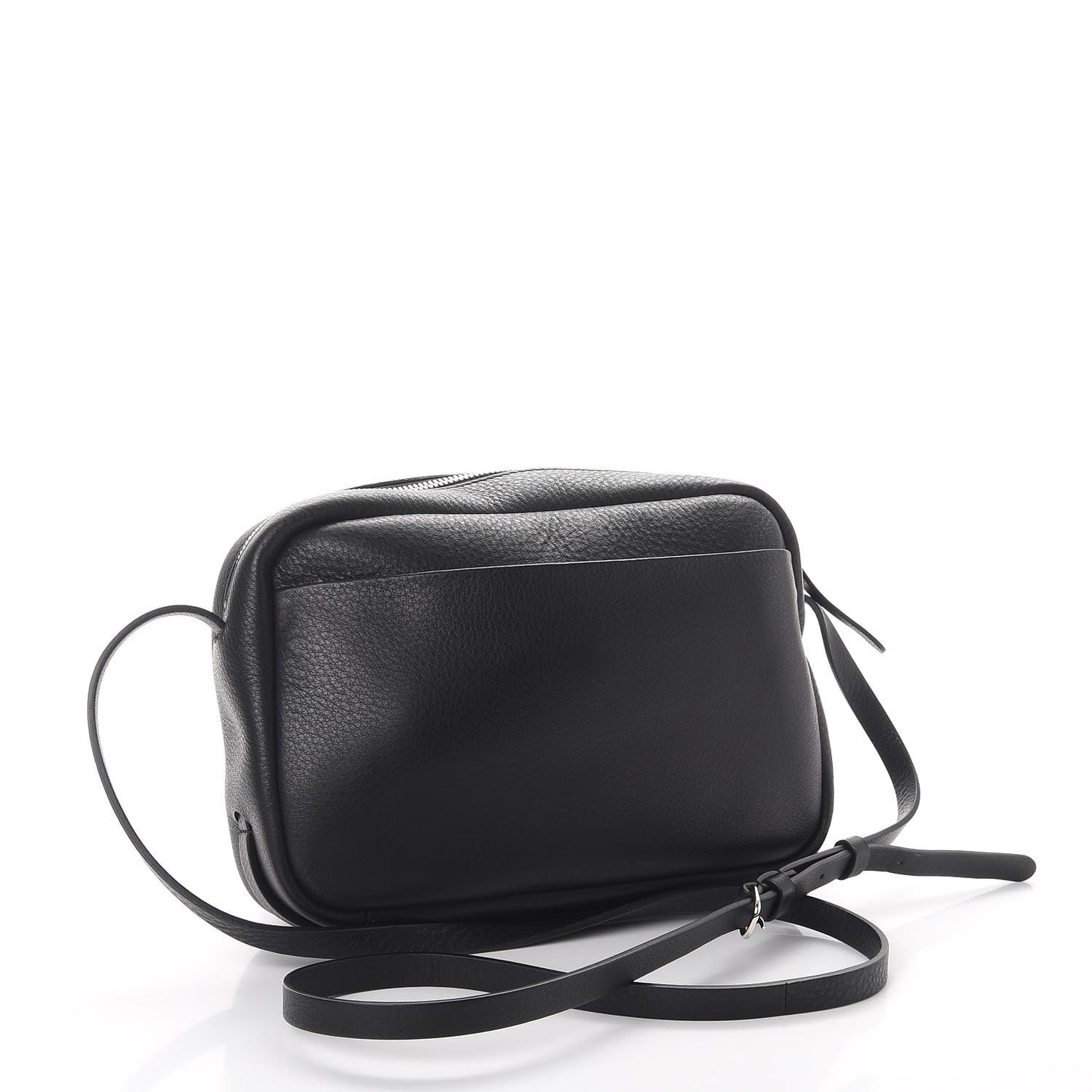 Calfskin Logo S Everyday Camera Bag Black