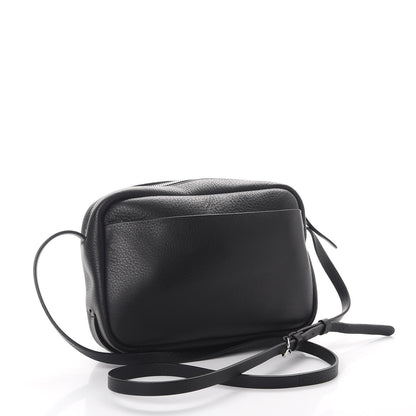 Balenciaga Calfskin Logo S Everyday Camera Bag Black 3 of 8