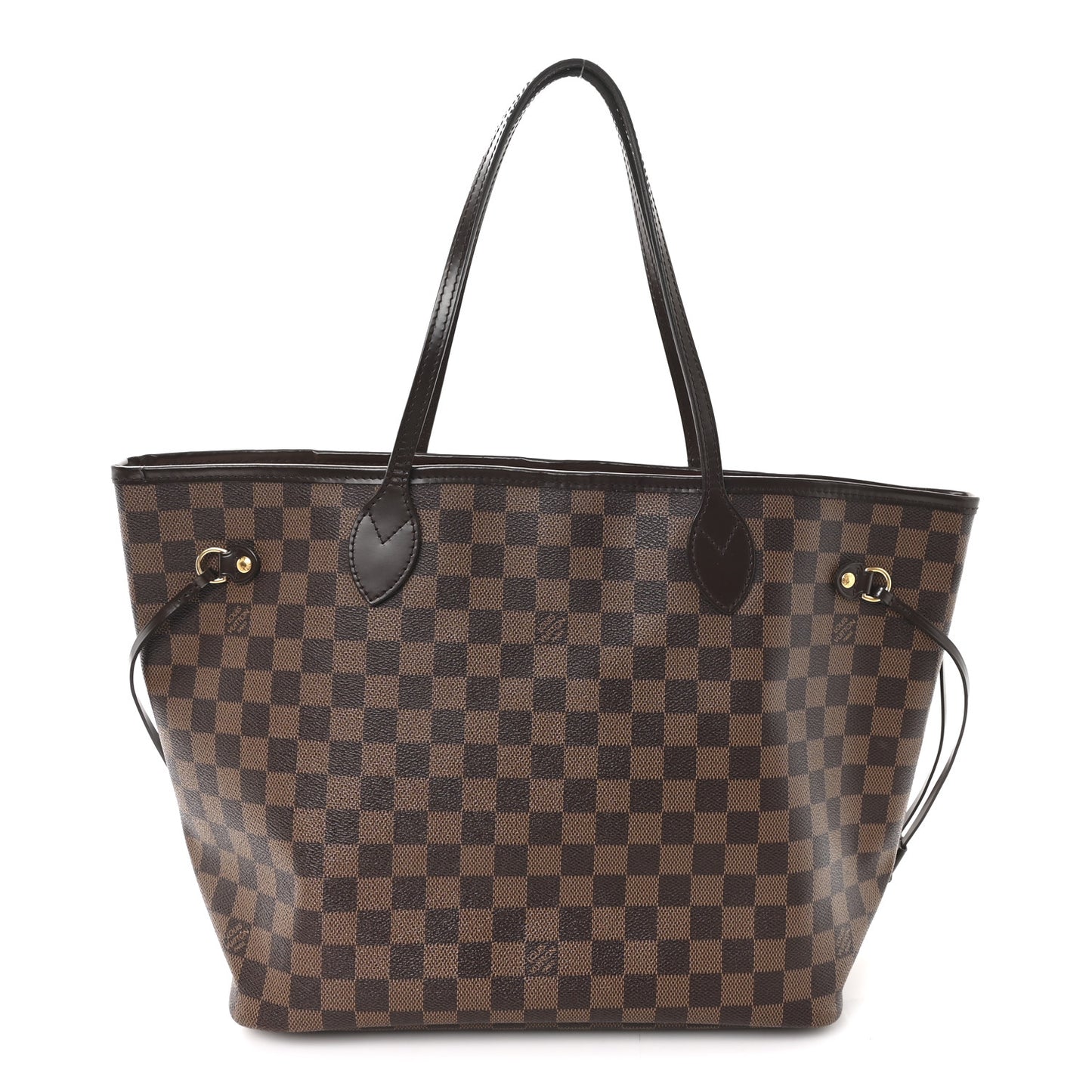 Damier Ebene Neo Neverfull MM Rose Ballerine