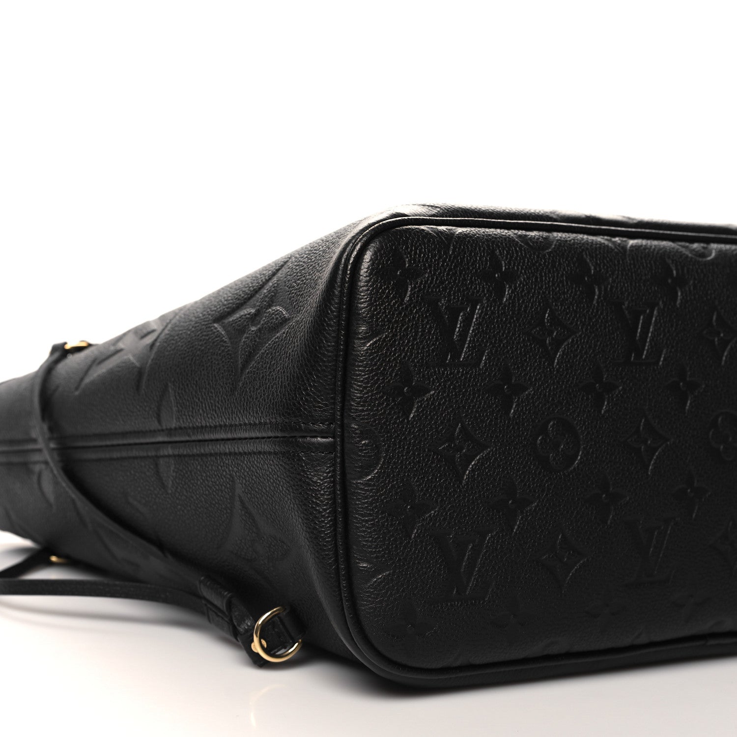 Louis Vuitton Empreinte Monogram Giant Neverfull MM Black 9 of 11