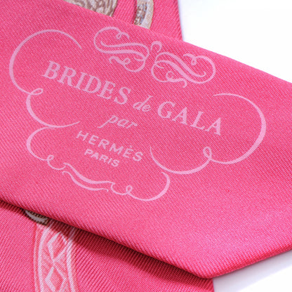 Hermes Silk Brides de Gala Twilly Pink 3 of 4