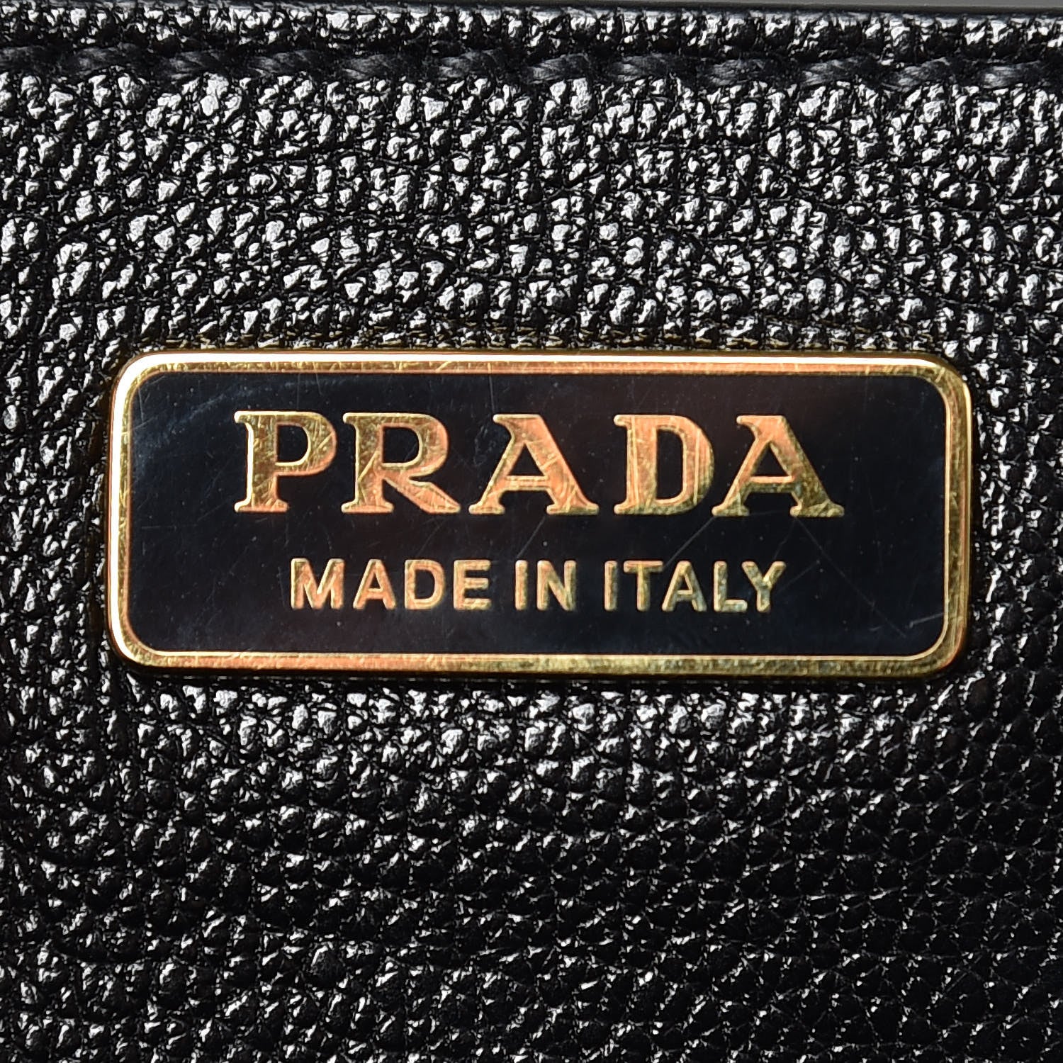 Prada City Calfskin Saffiano Cahier Bag Mercurio Black 8 of 8