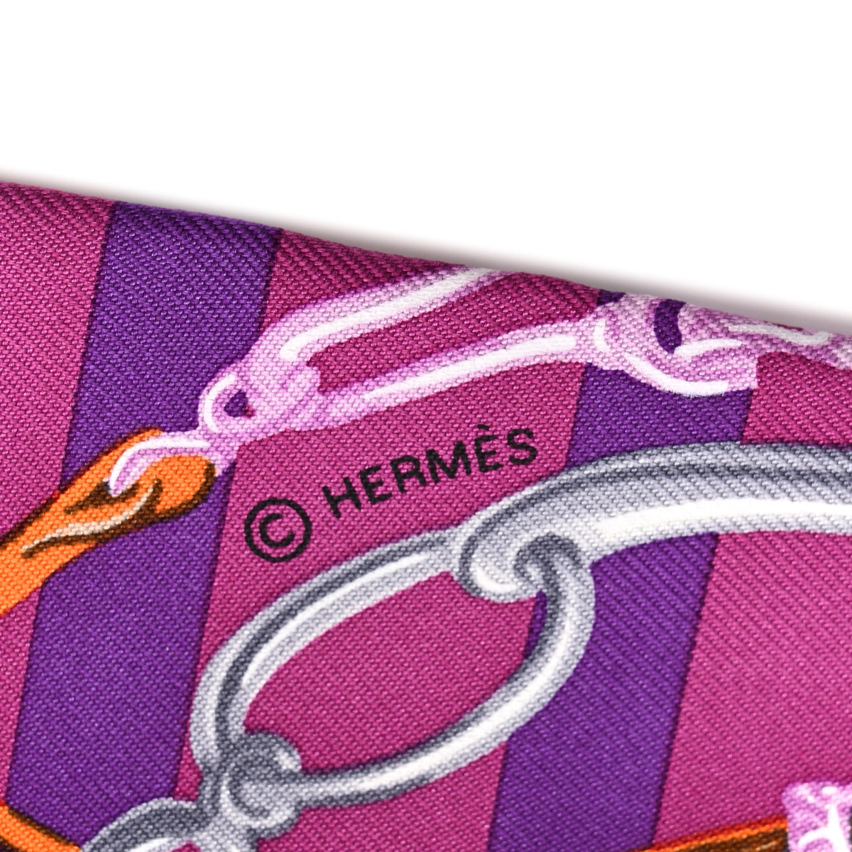 Silk Brides De Gala Bayaderes Twilly Fuchsia Violet Orange