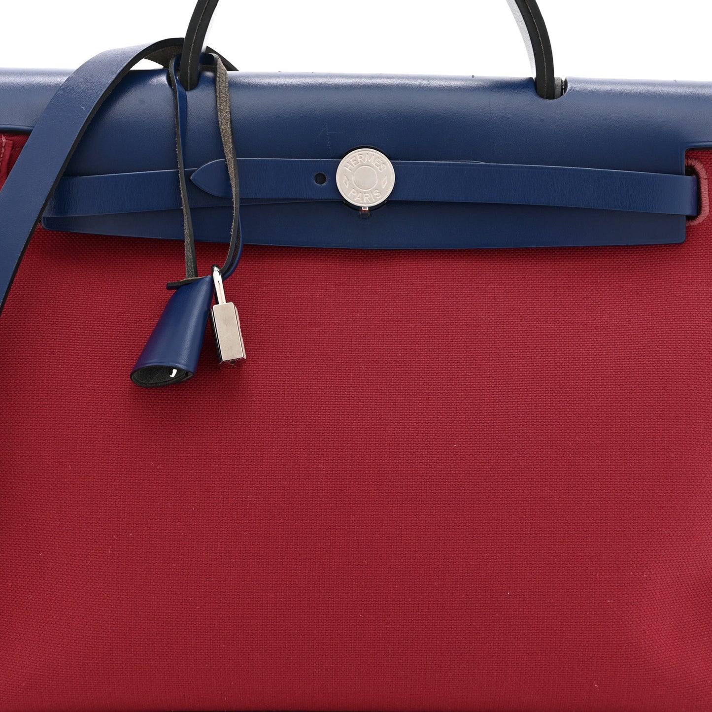 Military Toile Vache Hunter Herbag Zip 31 PM Rouge Grenat Bleu Saphir