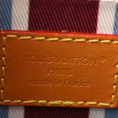 Louis Vuitton Monogram Heritage Keepall Bandouliere 25 Off White 6 of 12