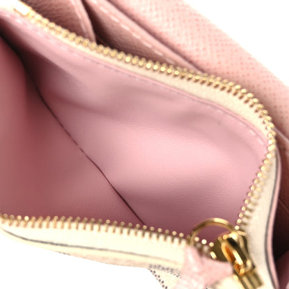 Louis Vuitton Damier Azur Rosalie Coin Purse Rose Ballerine 6 of 7