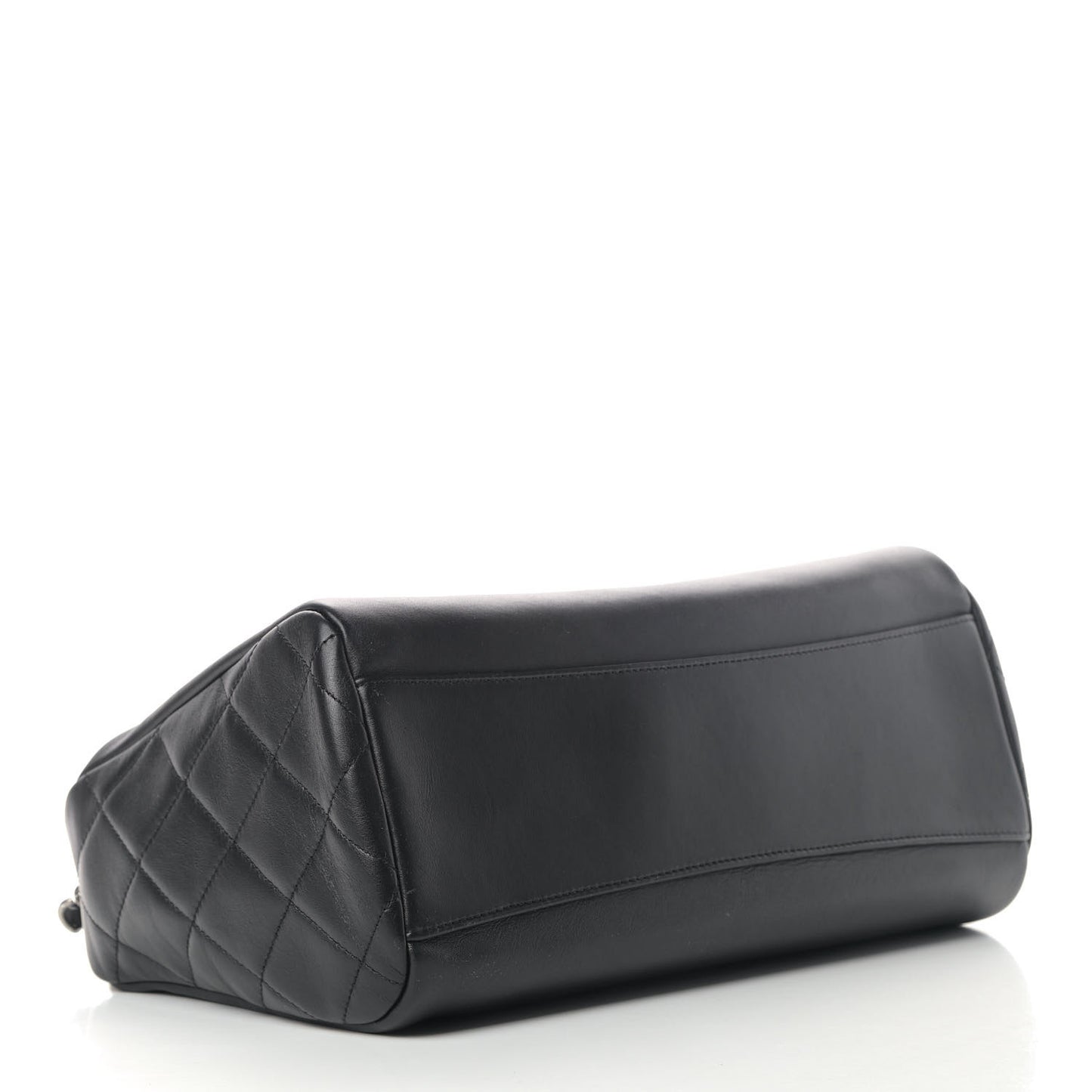 Calfskin Chain 20s Signature Hobo Black