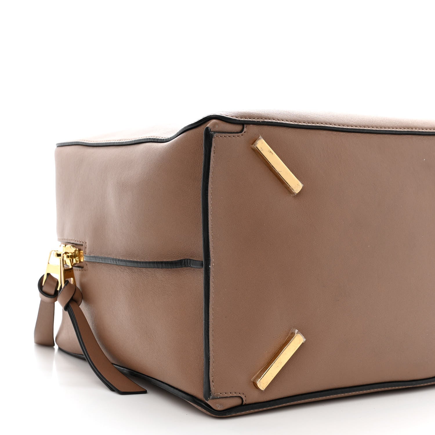 Loewe Calfskin Goya Weekender Bag Brown 10 of 12